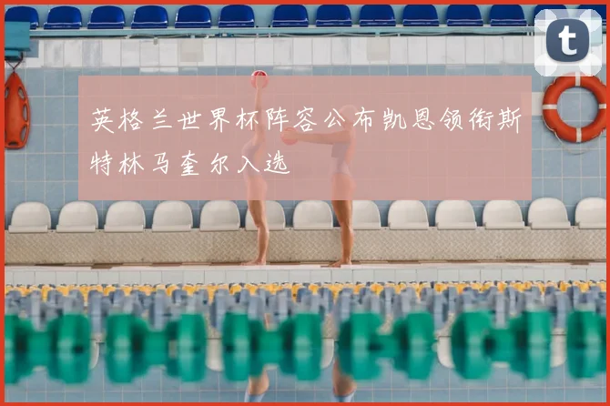 英格兰世界杯阵容公布凯恩领衔斯特林马奎尔入选