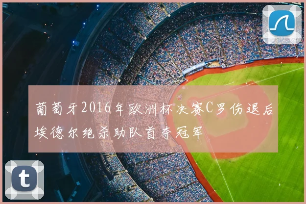 葡萄牙2016年欧洲杯决赛C罗伤退后埃德尔绝杀助队首夺冠军