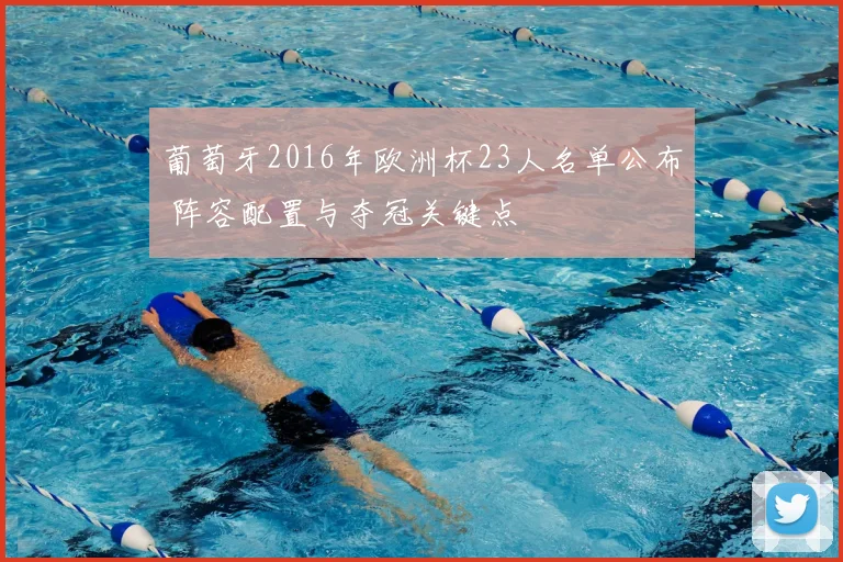 葡萄牙2016年欧洲杯23人名单公布 阵容配置与夺冠关键点